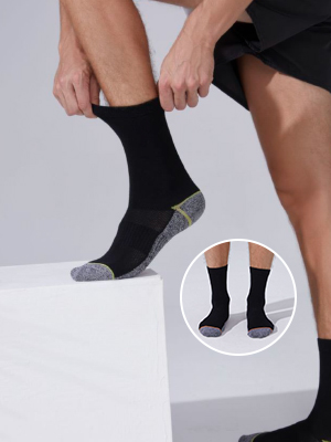 Kodal copper crew socks