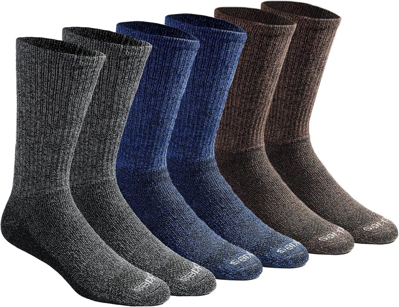 Dickies Men's Dri-Tech Essential Moisture Control Crew Socks Multipack