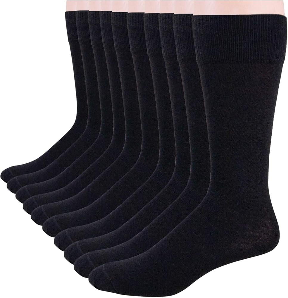 No nonsense mens Cotton Crew Sock - 10 Pair Pack
