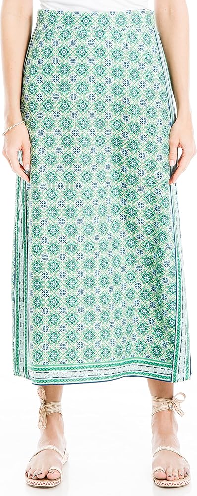 Max Studio Women's Smocked Waist Maxi Skirt