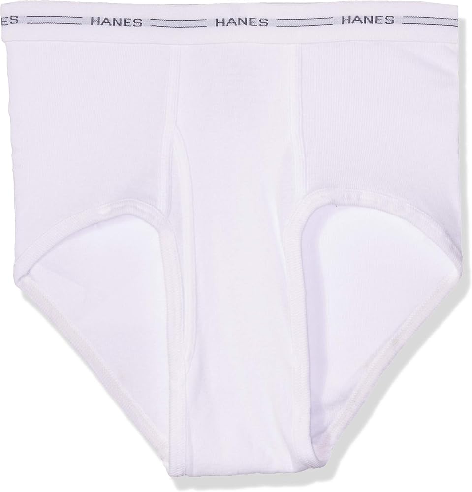 Hanes Men's Tagless No Ride up Briefs with Comfort Flex Waistband X-Large
