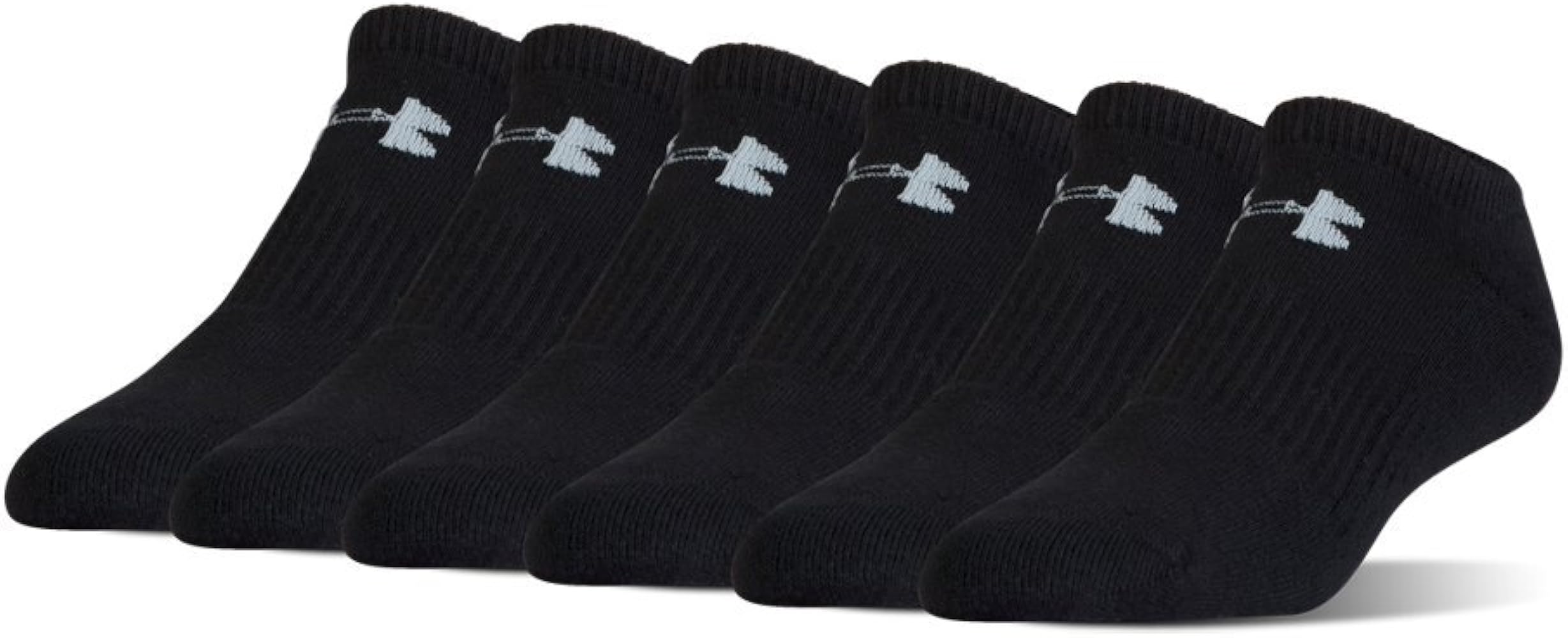 Under Armour Women's Cotton No Show Socks, Multipairs