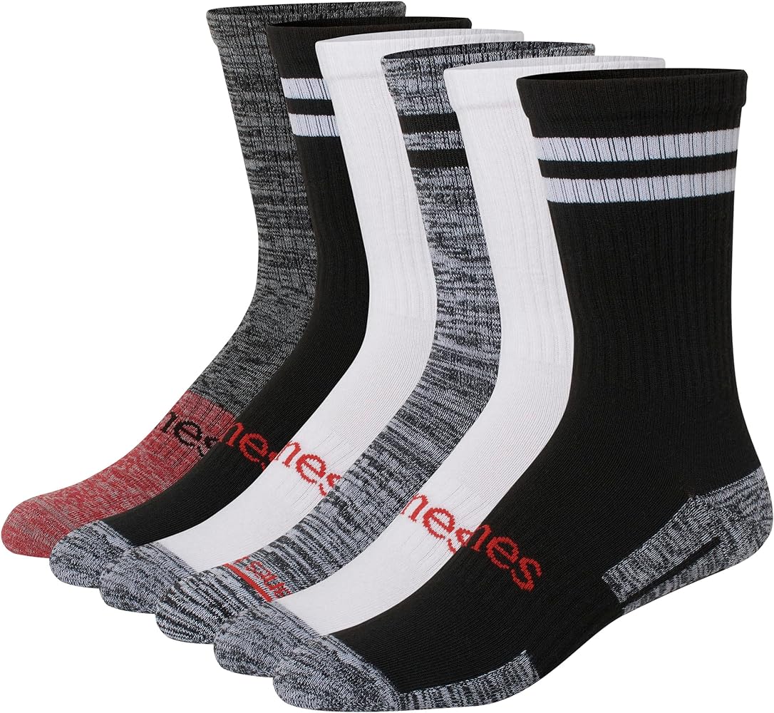Hanes Men's Hanes Men's Socks, Ultimate Originals Crew, Ankle and No Show Socks