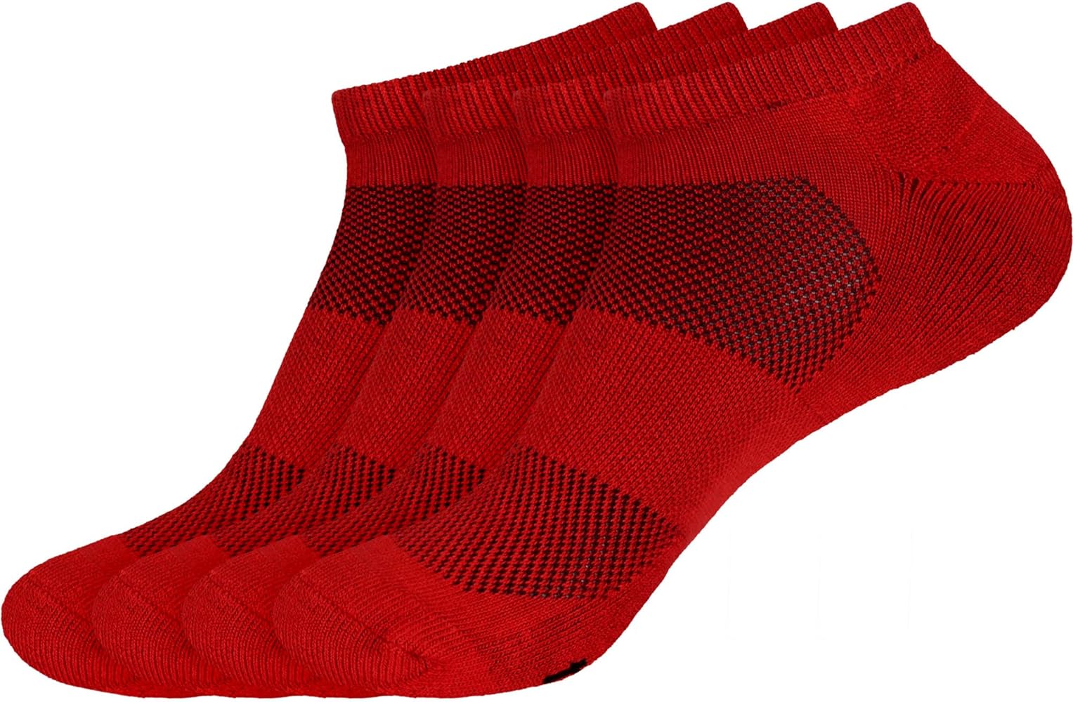 Men's Rayon from Bamboo Fiber Sports Superior Wicking Athletic Ankle Socks