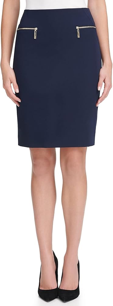 Tommy Hilfiger Women's Pencil Skirt – Knee-length Skirts With Flattering Fit
