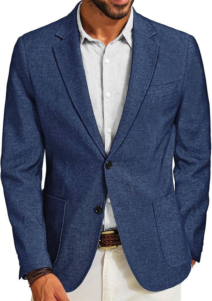 PJ PAUL JONES Mens Blazers Casual Sport Coat Two Button Lightweight Business Sports Jackets