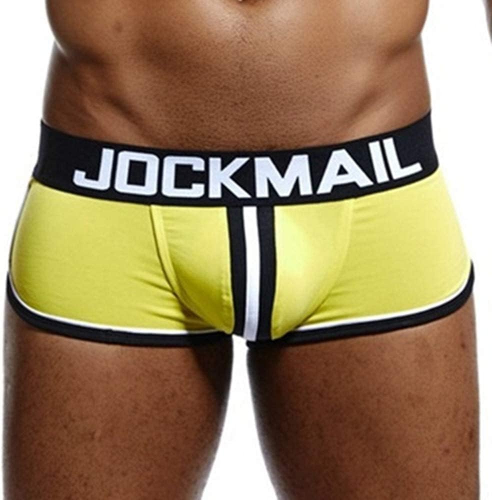 JOCKMAIL Mens Underwear Jockstrap Bottomless Men Boxer Shorts Backless Gay Underwear