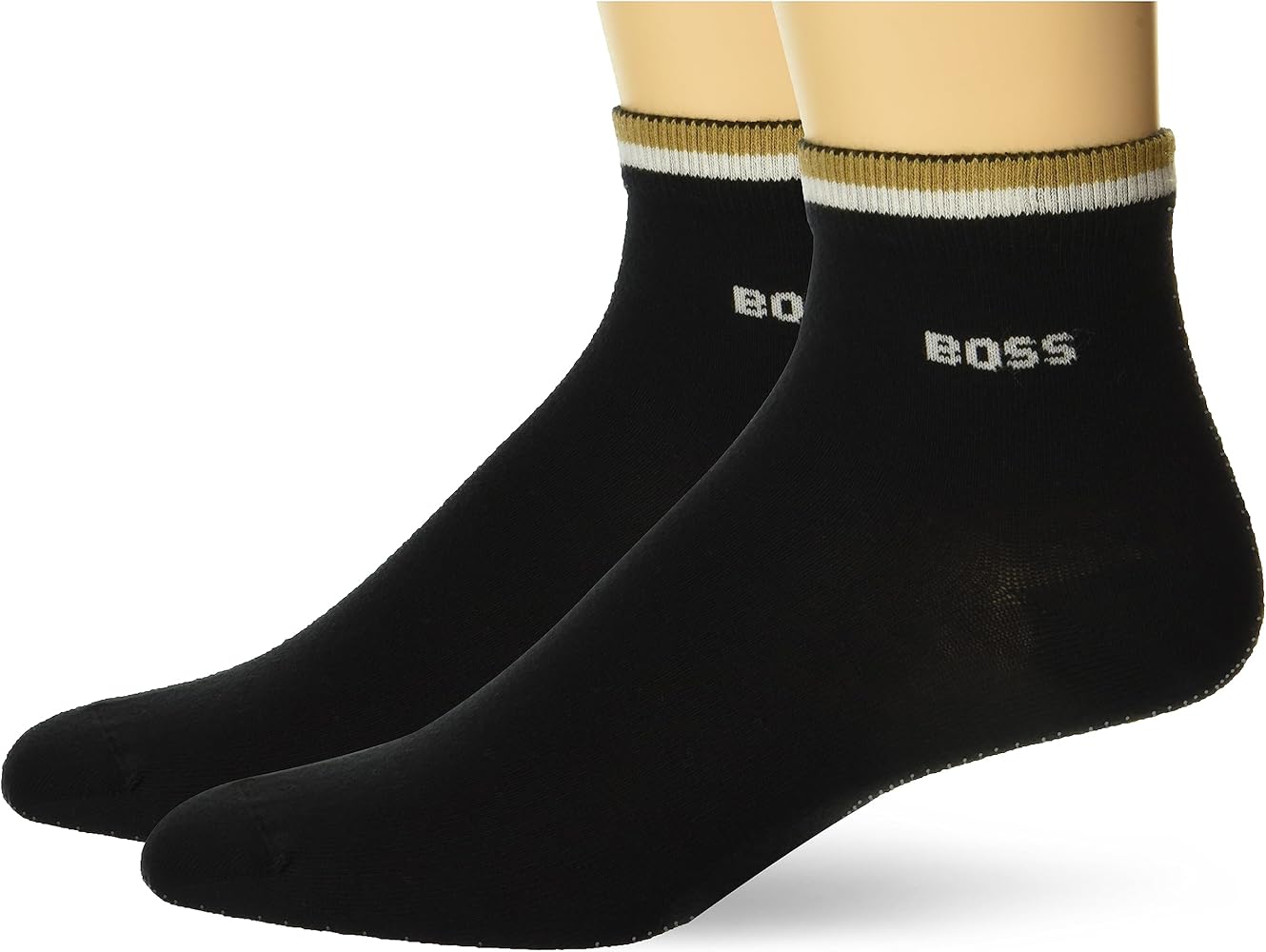BOSS Men's 2-pair Iconic Stripe Cotton Socks