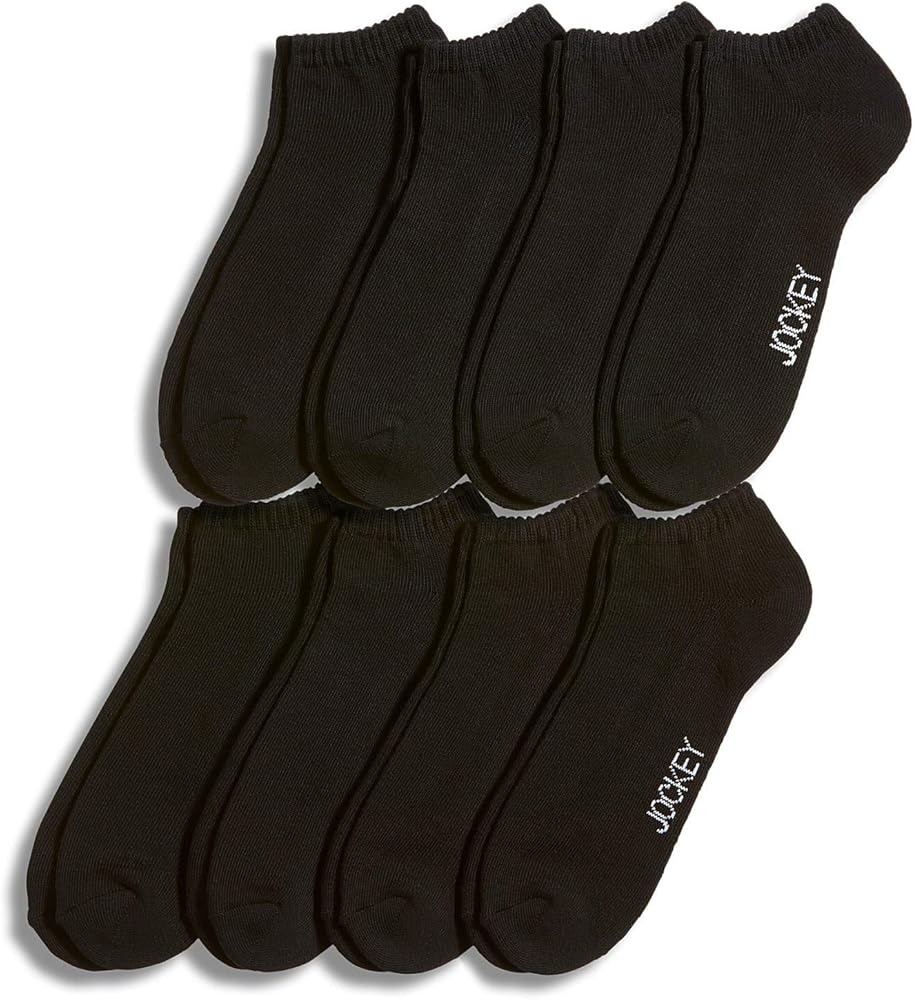 Jockey Men's Socks Essentials Low Cut Socks - 8 P