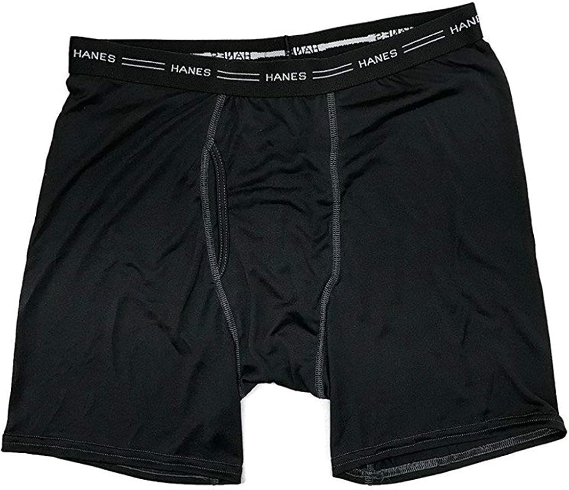Hanes Men's Tagless Boxer Briefs 5-PACK COMFORTSOFT Assorted Colors Slightly Imperfect