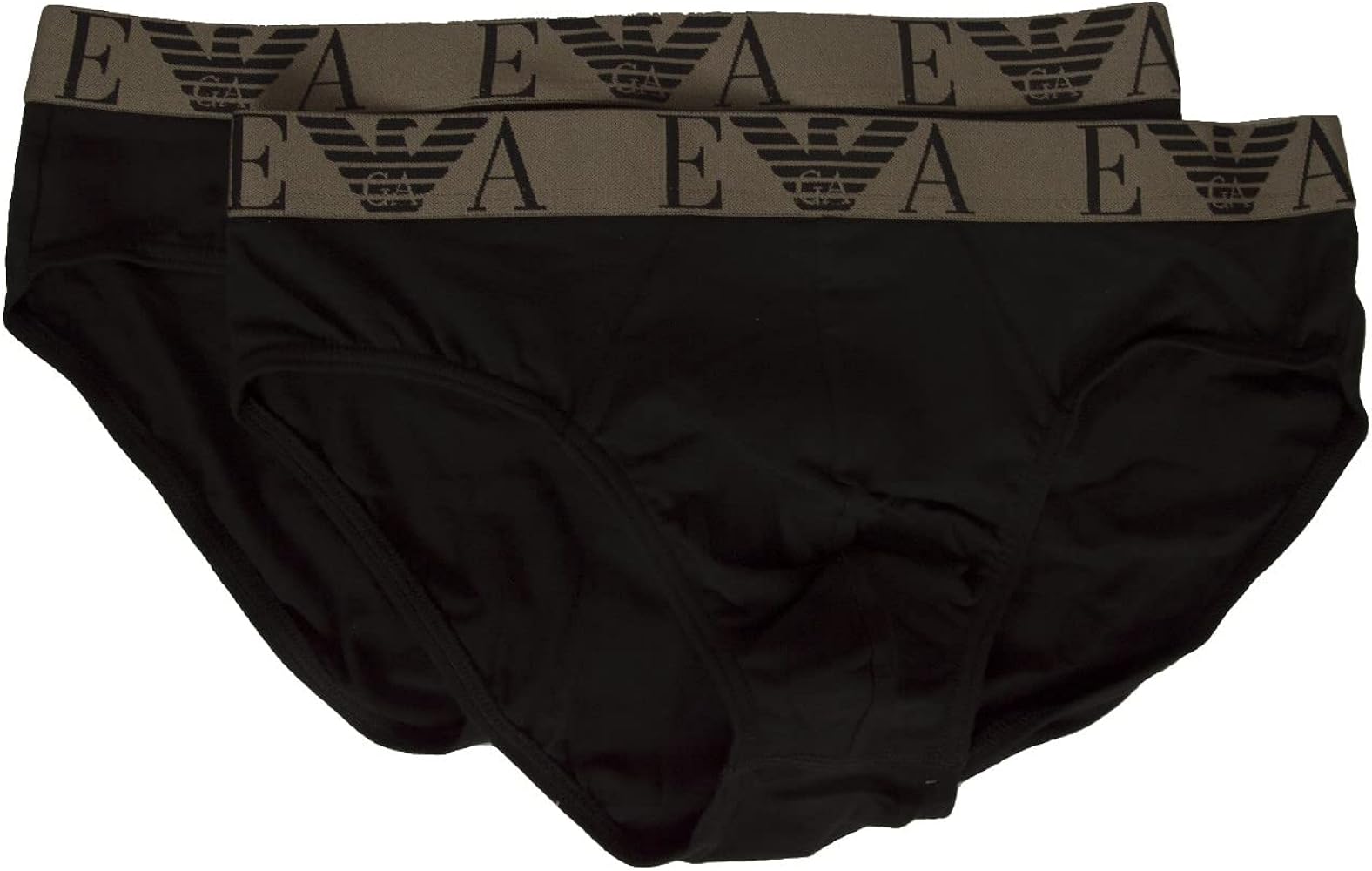 Emporio Armani Men's briefs underpants 2-piece package elastic cotton stretch underwear article 111733 2F715