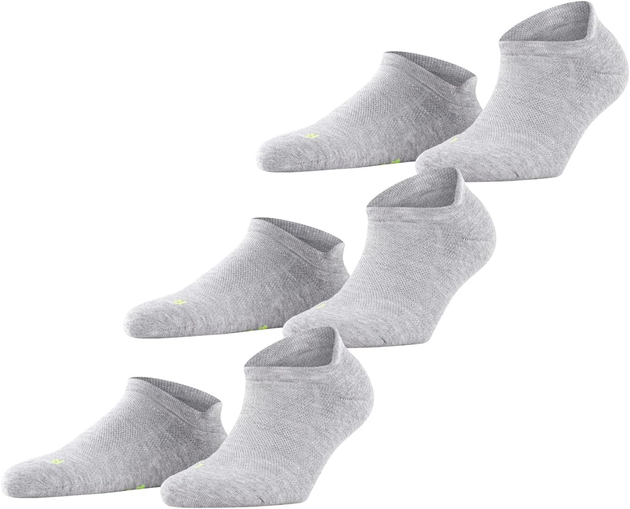 FALKE Unisex Cool Kick Sneaker 3-Pack Sneaker Socks, Breathable Quick Dry, Casual or Dressy, 3 Pairs