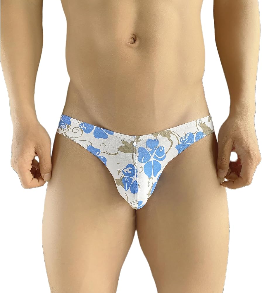 mens thong underwear gay sexy for bottom Cotton men breathable cool Low-rise briefs G-string