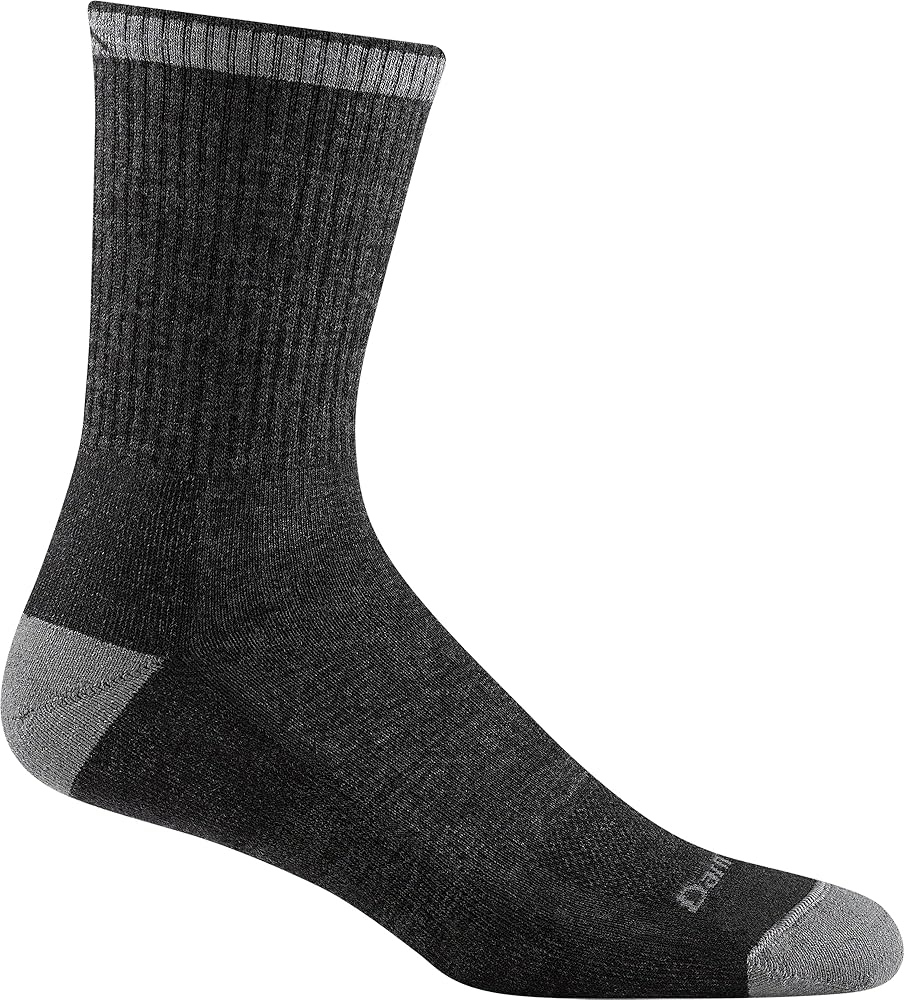 Darn Tough Vermont Mens Fred Tuttle Micro Crew Midweight With Cushion