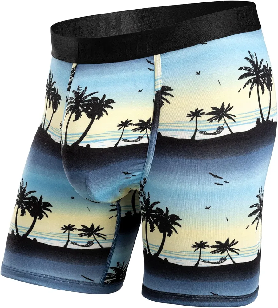 BN3TH Classic Boxer Brief - Print - Men's Horizon Playa/Fog Medium