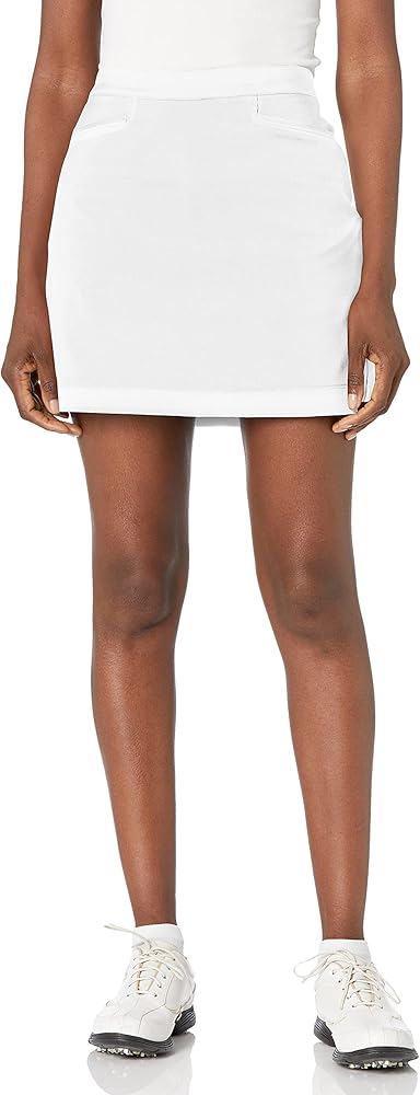 PGA TOUR 17" Women's Golf Skort with Comfort Stretch Waistband, Moisture-wicking, Sun Protection, Lightweight Fabric