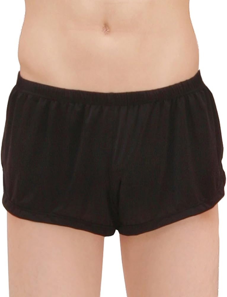 Men's Ice Silk Fashion Ultra-Thin Boxer Briefs 1-4 Pack Underwear Trunk