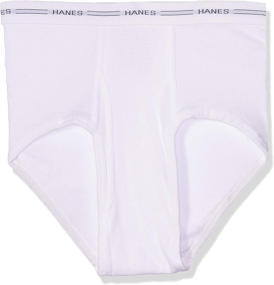 Hanes Men's 7-Pack ComfortSoft Briefs (2XL (Waist (44-46")), White (7 Pack))