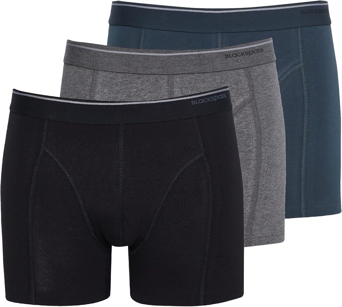 Blackspade Men's Boxer Briefs - Comfortable and Stylish Underwear for Daily Wear and Workouts