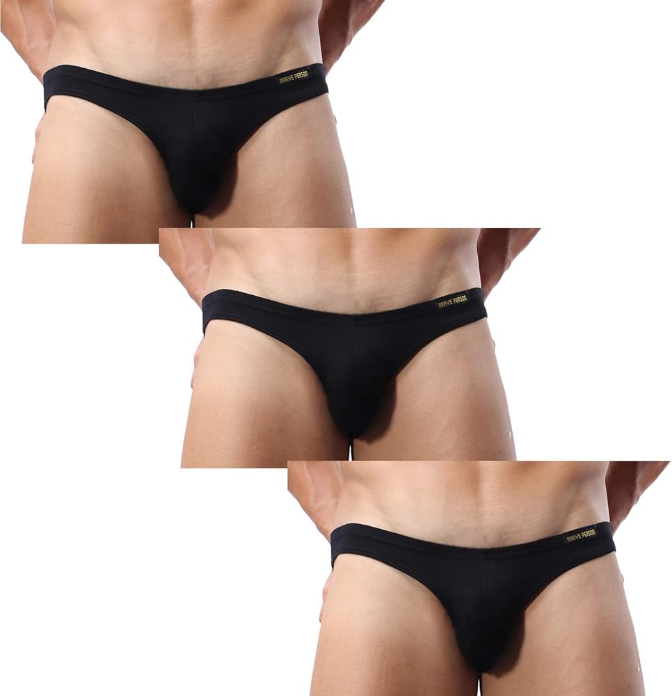 Modal Elastic Fitness bikini Underwear Briefs 1112