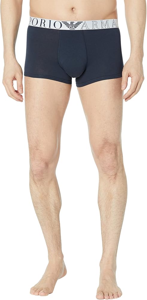 Emporio Armani Men's boxer elasticated elastic cotton shorts underwear article 111389 3R729 TRUNK