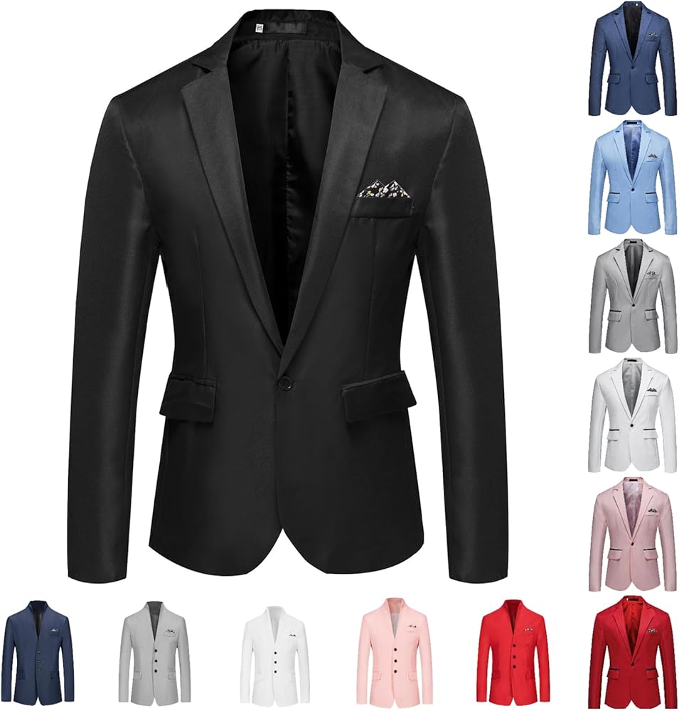 Blazers for Men Casual Fashion Light Jacket Business Formal Vintage Suit Classic Tops 2023 Trendy Stretch Outwear