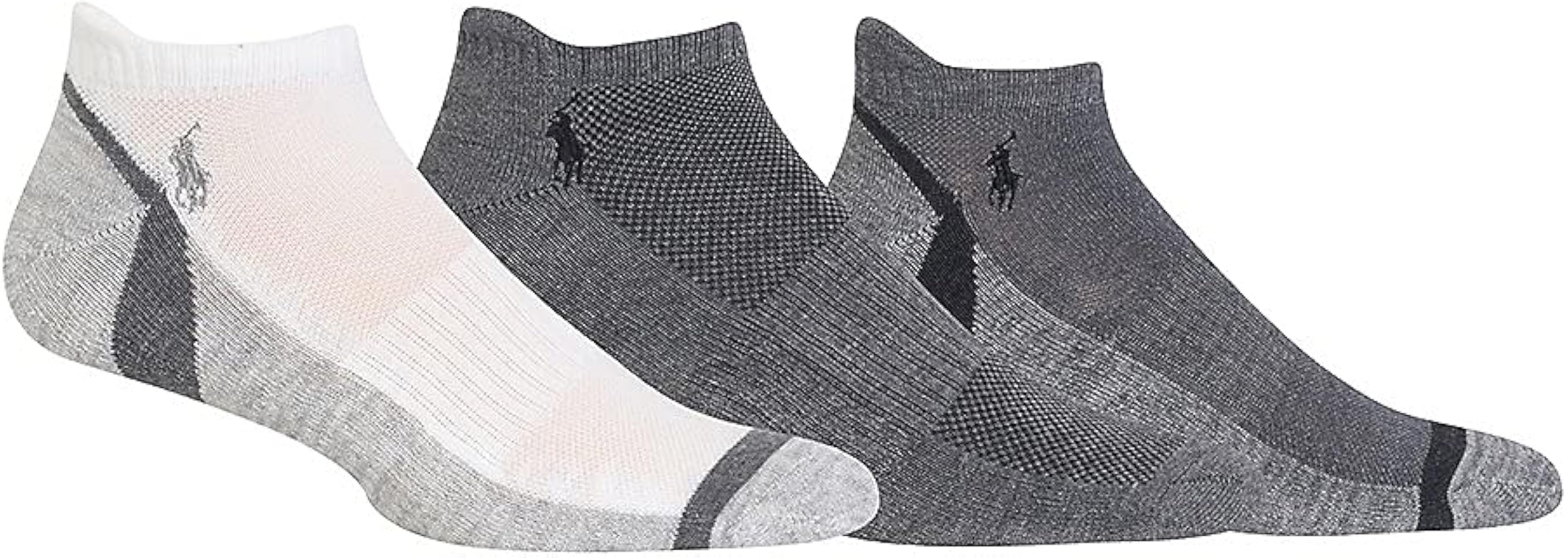 Polo Ralph Lauren Athletic Low Cut Sock with Embroidery - 3 pack (827220PK)