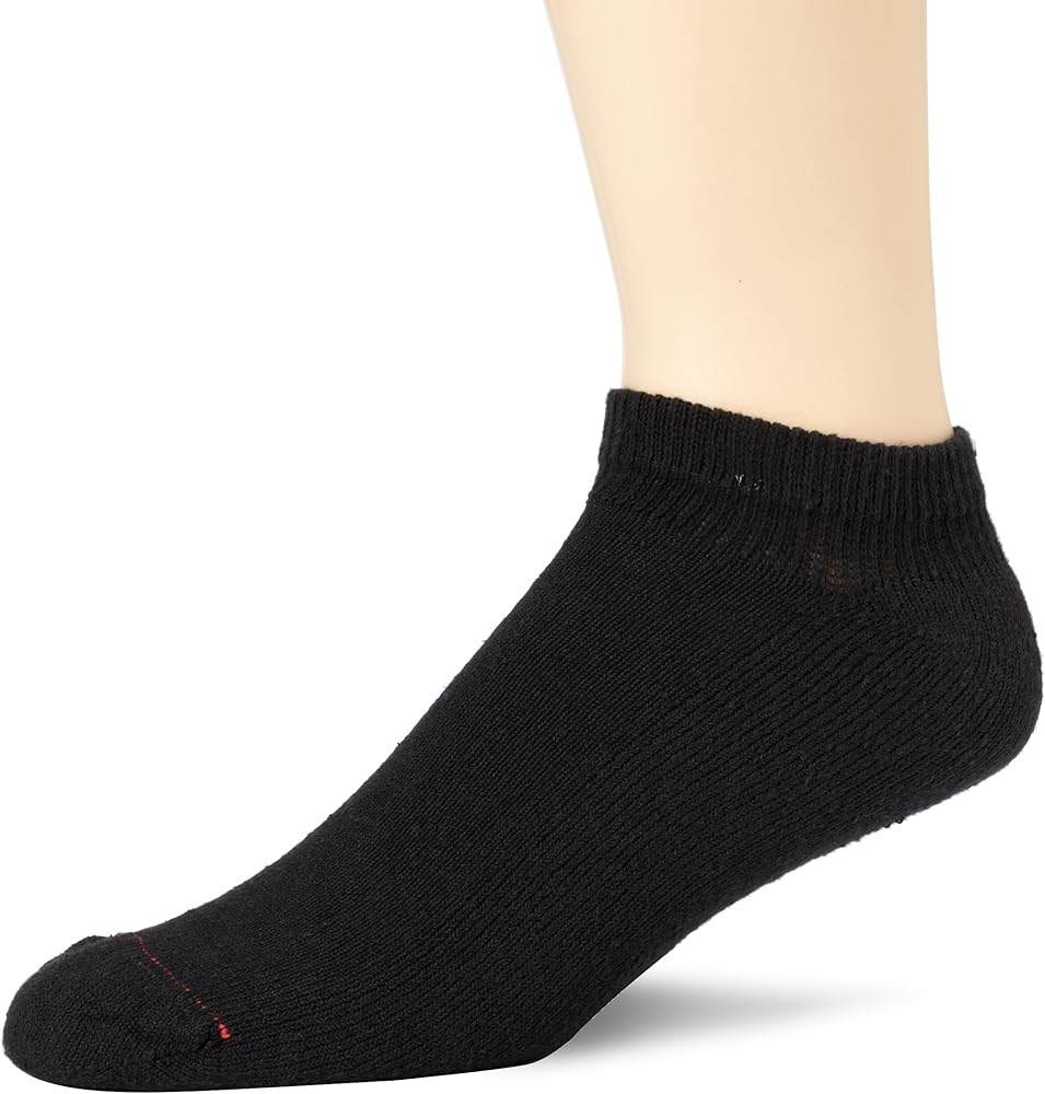 Hanes Mens Low Cut Sock (Pack Of 6)