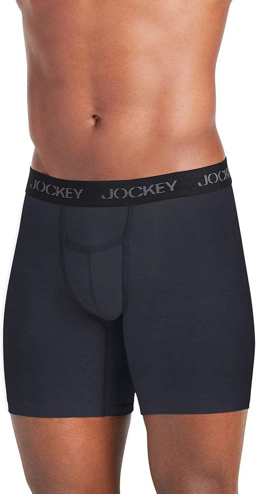 Jockey Men's Underwear Sport Microfiber 7" Boxer Brief