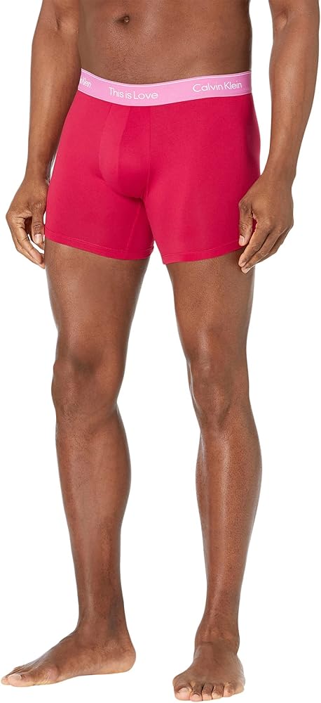 Calvin Klein Pride This Is Love Boxer Brief Persian Red XL (40"-42")