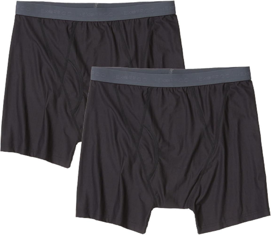 Exofficio Men's Give-N-Go 2.0 Boxer Brief 2 Pack