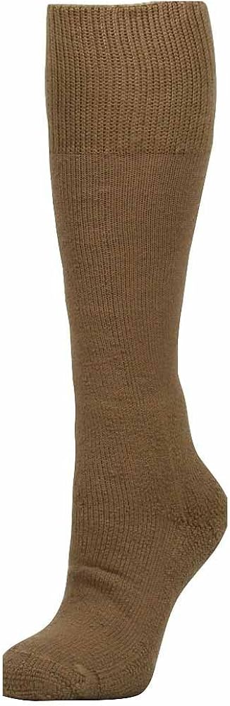 thorlos womens Mcb Max Cushion Over the Calf Military Combat Boot Sock