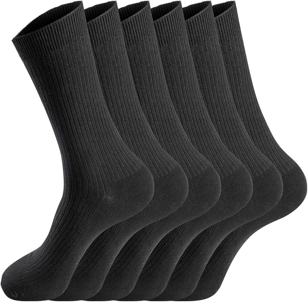 Quality Hygroscopic Comfy Breathable 100% Cotton Socks for Men & Women …