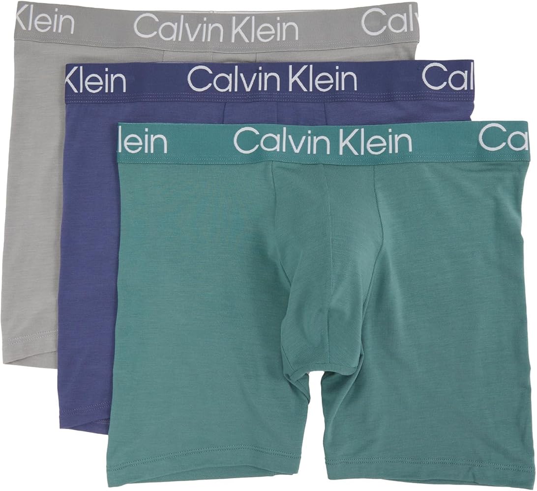 Calvin Klein Men's Ultra Soft Modern Modal 3-Pack Boxer Brief