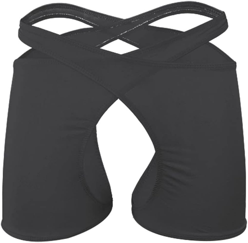 Mens Thong Underwear Cross Jock Straps Sexy Man Thong Butt-Flaunting T-Back Boxers Briefs Underpants