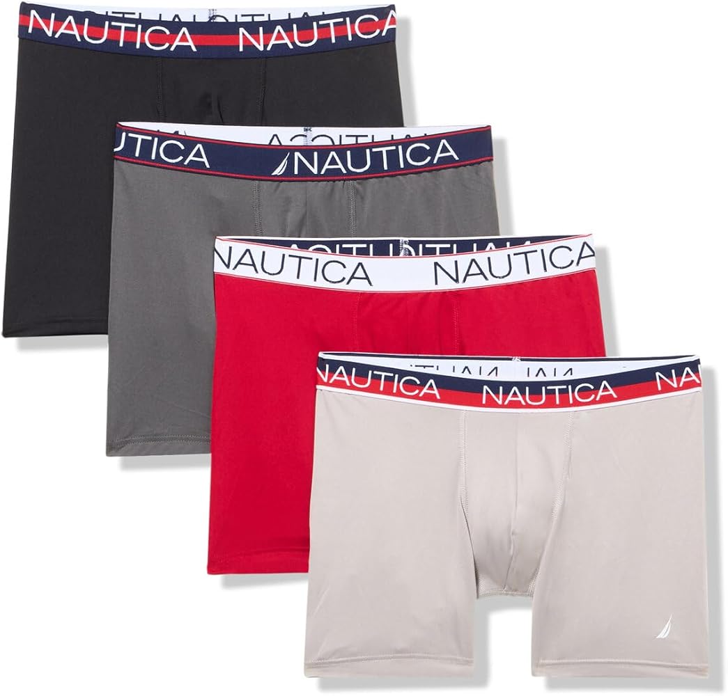 Nautica Men's 4-Pack Limited Edition Micro Boxer Briefs