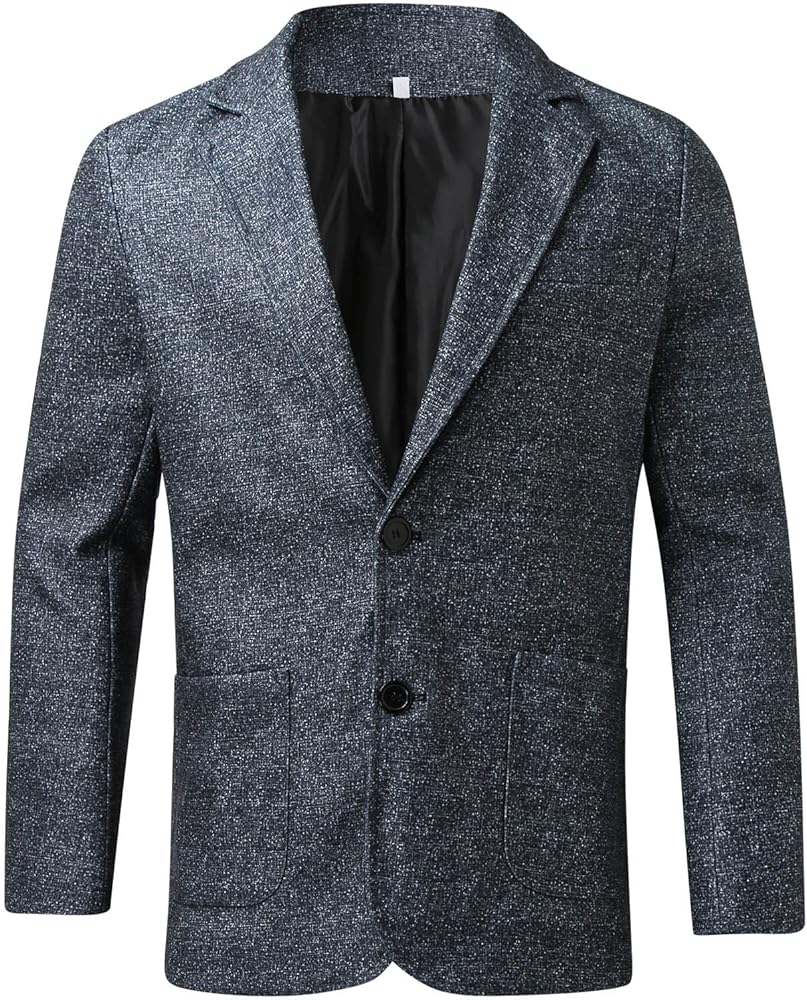 Men's Suits Sport Coats Men's Casual Blazer Suit Jackets Double Breasted Lightweight Sports Coats Busniess Jacket