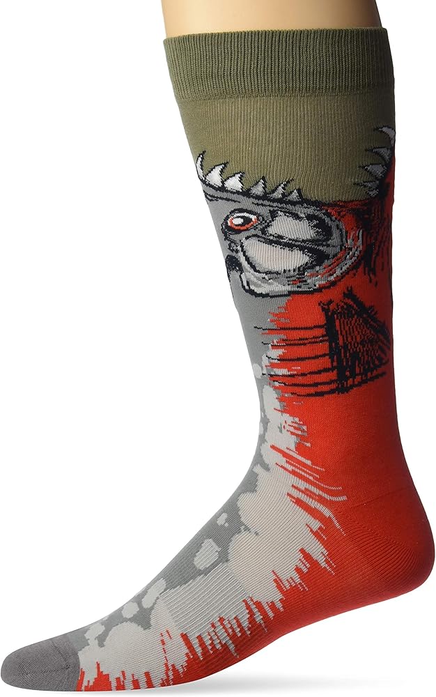 K. Bell Men's Casual Animal Novelty Crew Socks
