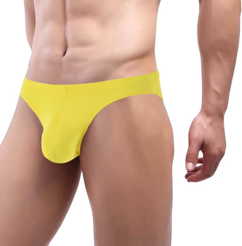 Men's Ball Pouch Briefs Underwear Male Moisture Wicking Underwear Breathable Briefs for Men