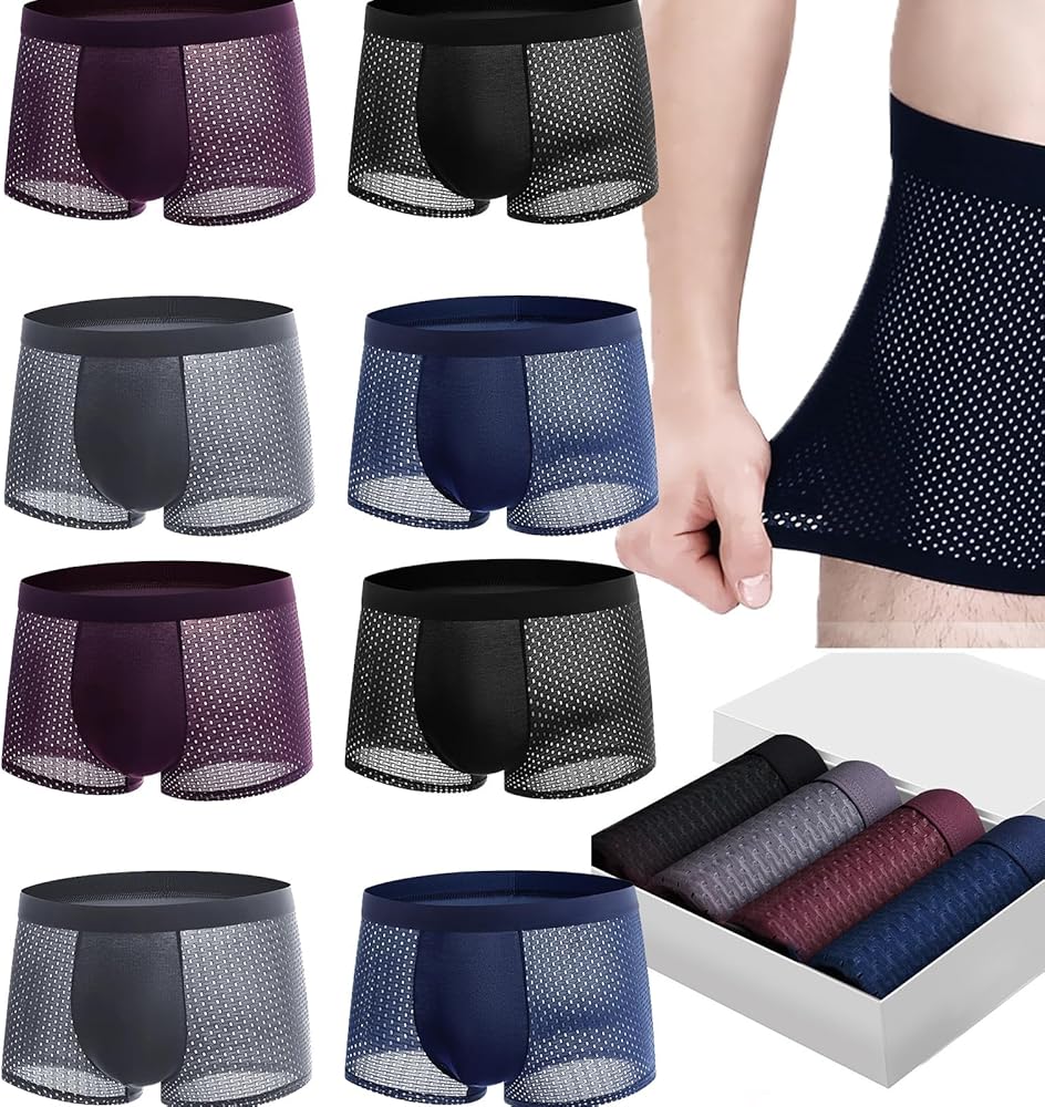 Boxhero Bamboo Fiber Boxer Briefs, Bamboo Fibre Boxer Shorts - For All-Day Comfort, Boxhero Mens Underwear