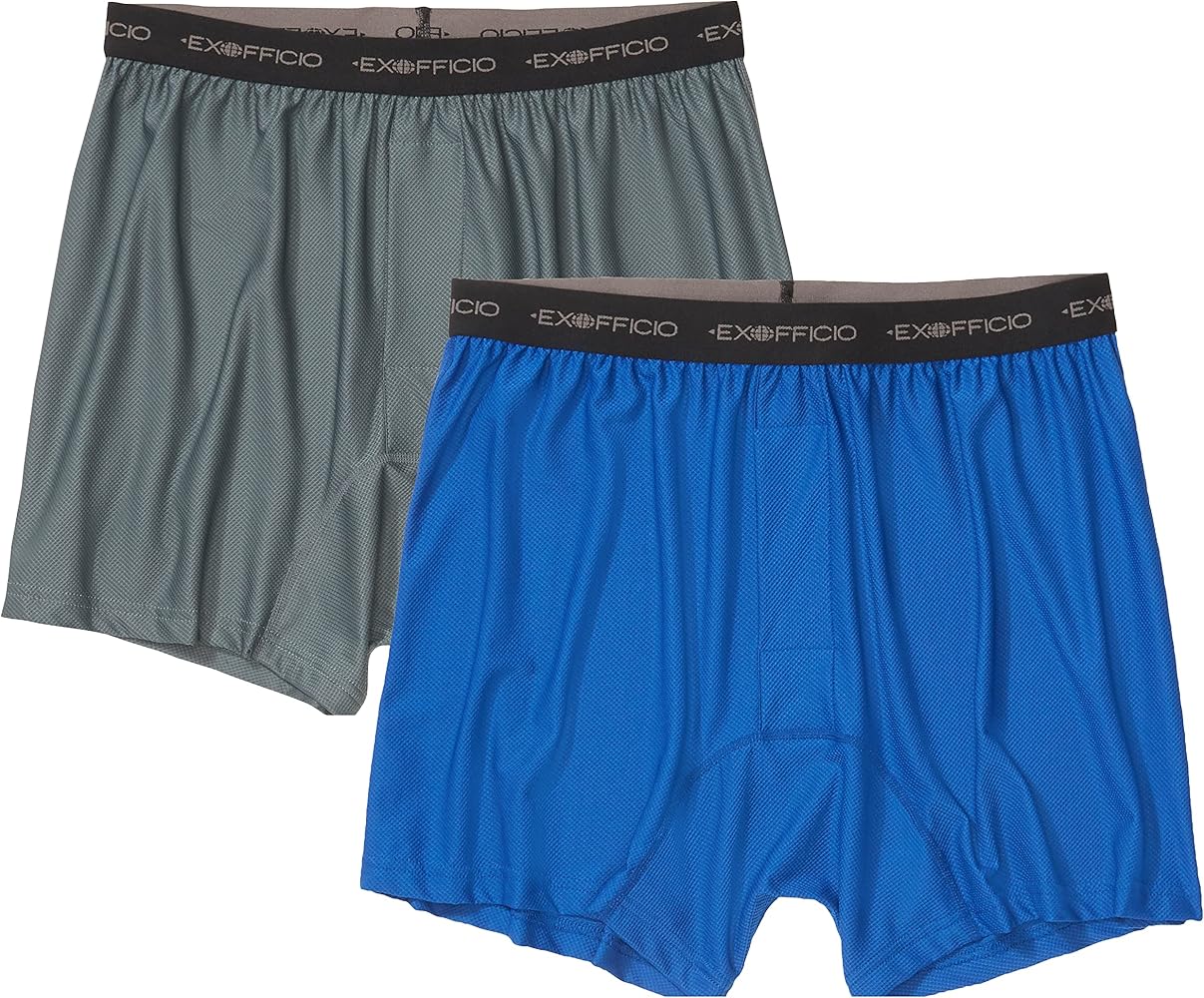 ExOfficio Men's Give-n-go Boxer Shorts 2 Pack