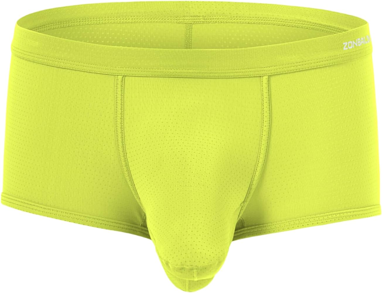 Breathable Underpant Male Ice Silk Boxer Mens Separate Pouch Underwear Dual Pouch Men Briefs