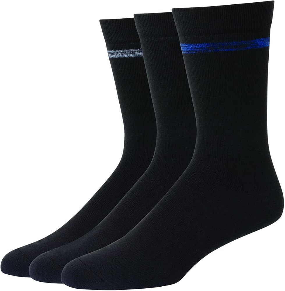 Hanes Men Warmer Outdoor X-Temp Moisture Wicking Crew Socks, 3-Pair Pack