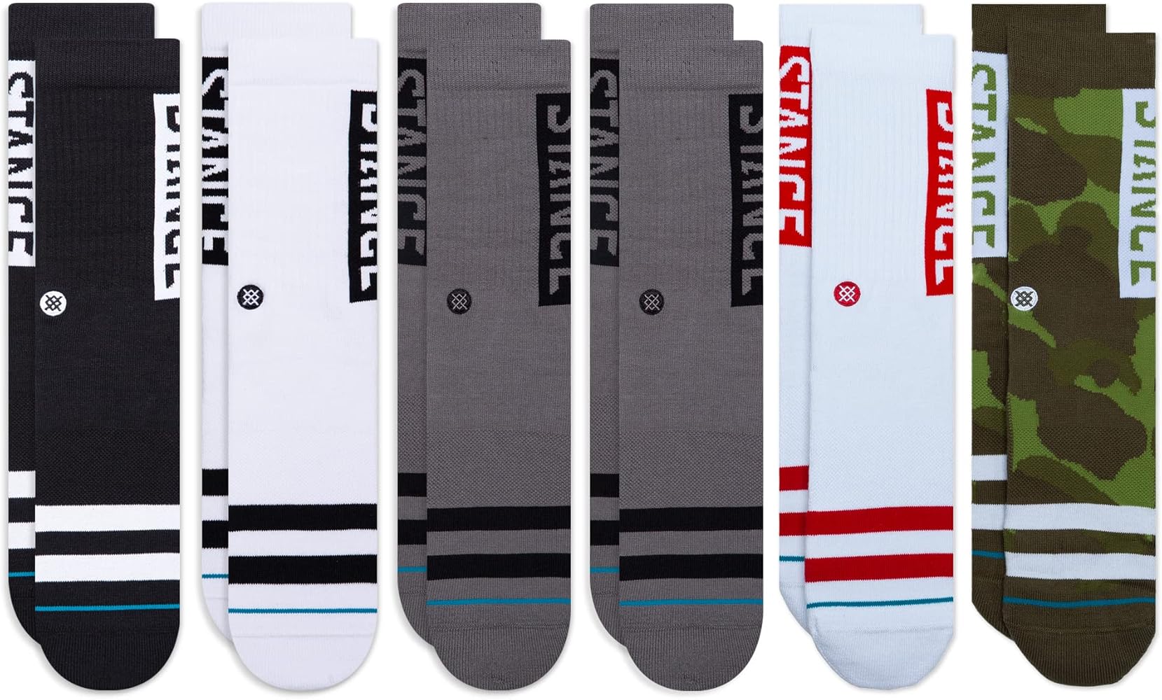 Stance Og Crew Socks [6 Pack]