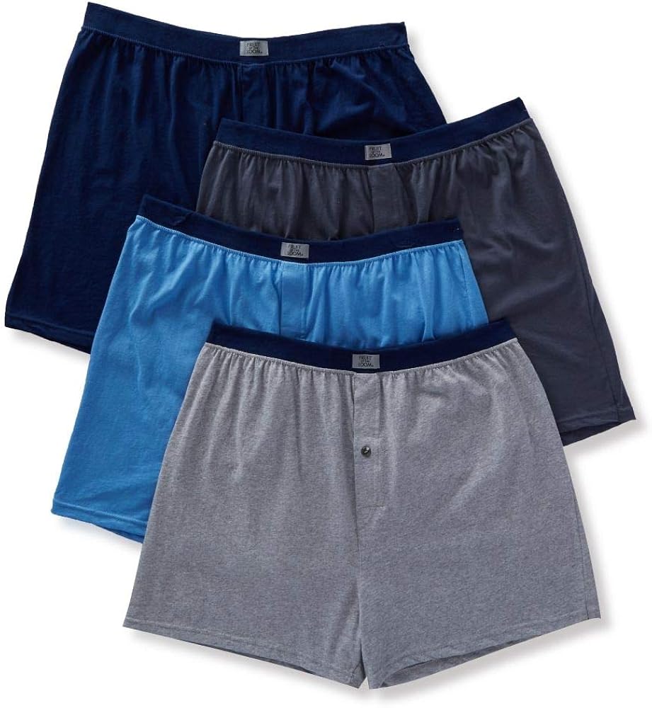 Fruit of the Loom Men's Knit Boxer (5 Pack) (XXX-Large
