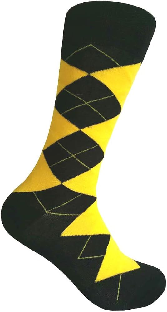 Men's Groomsmen Wedding|Party Events|Gala Collection Argyle Dress Socks