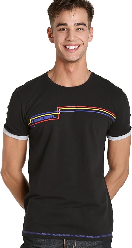Diesel Men's Jake 100% Cotton Crew Shirt