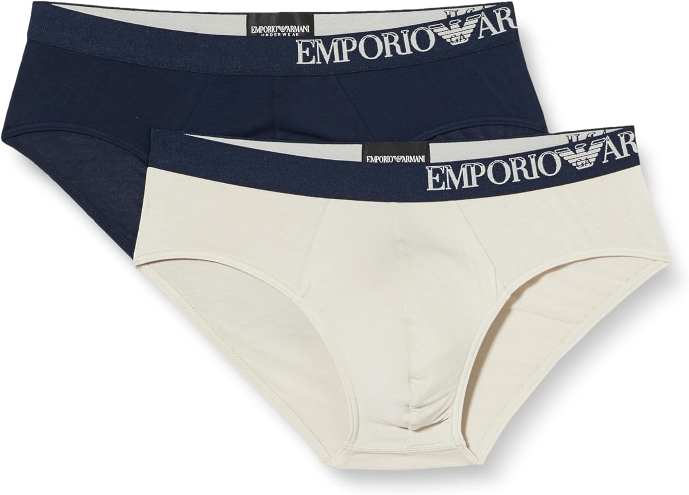 Emporio Armani Men's Eco Soft Touch Bamboo Viscose 2pack Brief