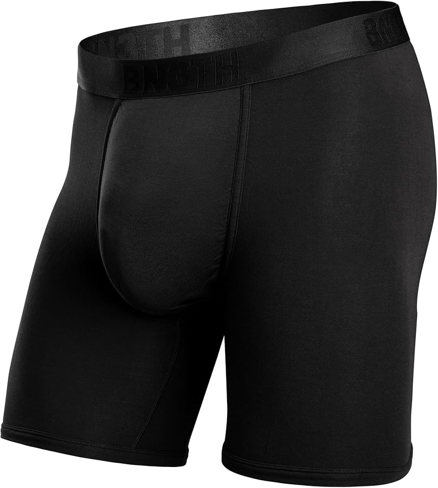 BN3TH Men's Classic Boxer Briefs with 3-D Pouch - Breathable, Anti-Chafing Athletic Underwear