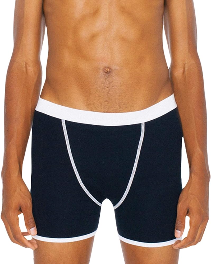 American Apparel Men's Baby Rib Boxer Brief